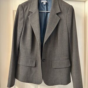 Sophisticated Gray Blazer by Atelier